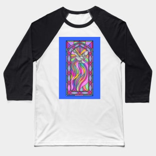 Stained Glass 09 (Style:31) Baseball T-Shirt